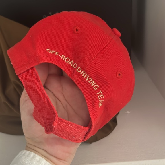 Land Rover Red Baseball Cap - Picture 5 of 5